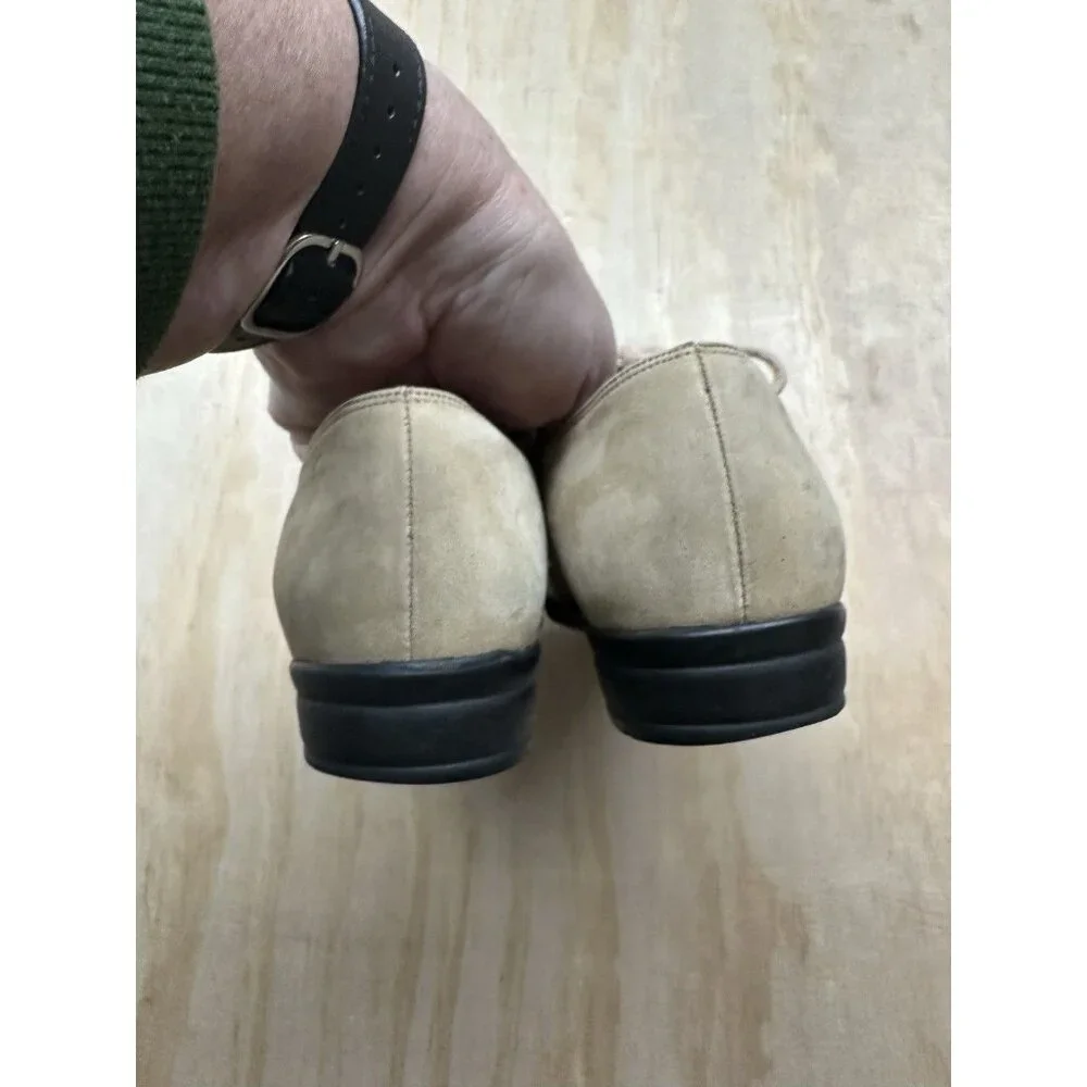 BEAUTIFEEL WOMENS PAYTON COMFY DRESSY SANDAL Size 37 / 6.5 Heel‎ Riso Suede
